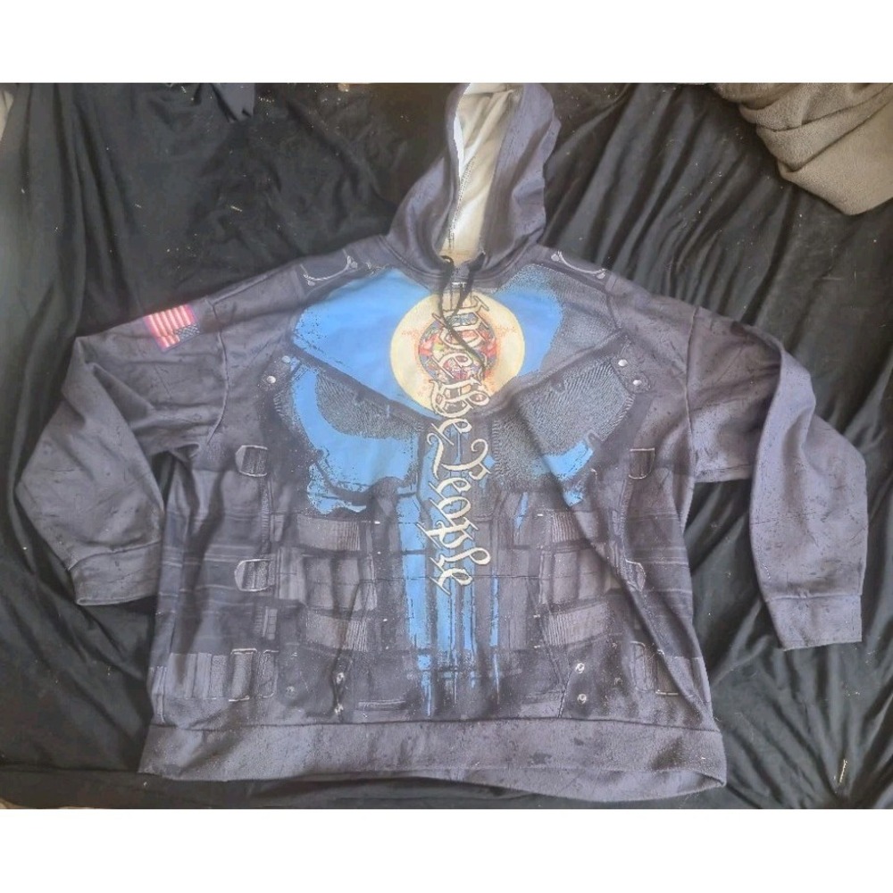 We‎ The People Men's 4XL Graphic Hoodie. Patriotic Pullover